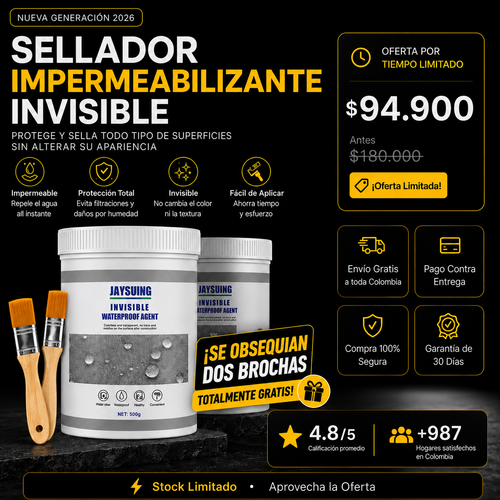 Sellador Impermeabilizante Invisible